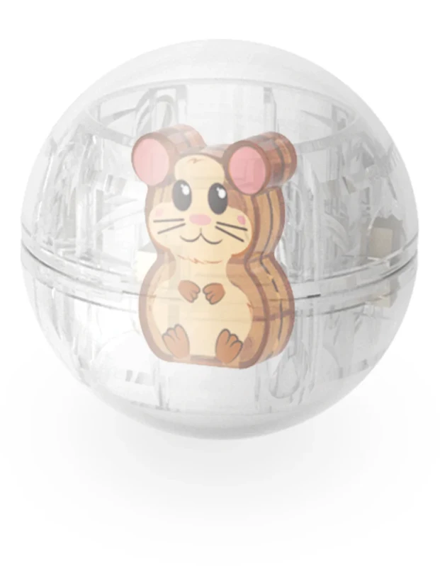 Kreatywna zabawa z magnetycznymi klockami Hamster Ball