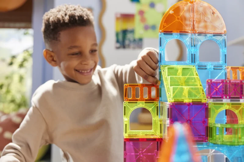 Magna-Tiles zestaw magnetycznych klocków do budowy miasta