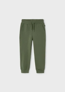 Sportowe spodnie basic dziecięce unisex Oliwkowe Mayoral 15-00725-056