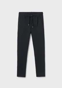 Luźne spodnie chino dla chłopca Czarne Mayoral 15-07568-019