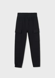 Spodnie cargo Jogger dla dziewczynki Czarne Mayoral 15-07578-091