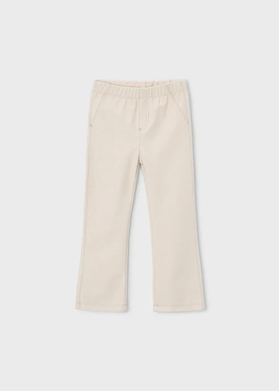 Legginsy flare piaskowe dla dziewczynki Mayoral 15-04718-021