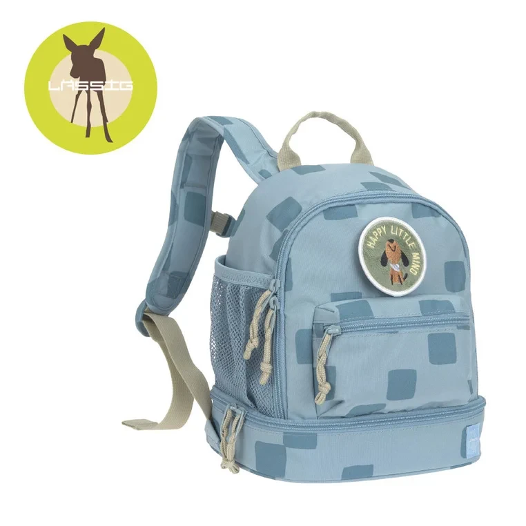 Plecak mini Pattern Party Blue – Lassig 6,5 l do przedszkola