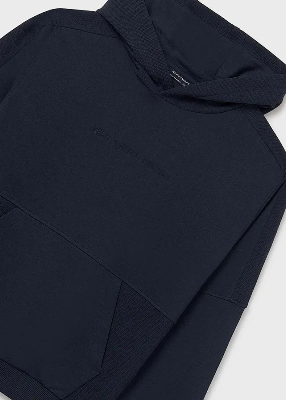 Bluza Mayoral 59% bawełna 40% poliester 1% elastan granatowa