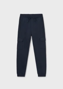 Spodnie cargo unisex Granatowe Mayoral 15-07561-078