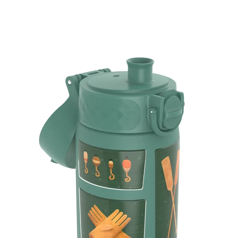Bidon ION8 ze stali nierdzewnej 500 ml z ilustracjami ryb