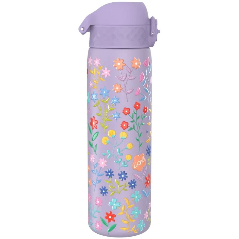 Butelka na wodę dla dziewczynki ION8 Ditsy Floral fioletowa