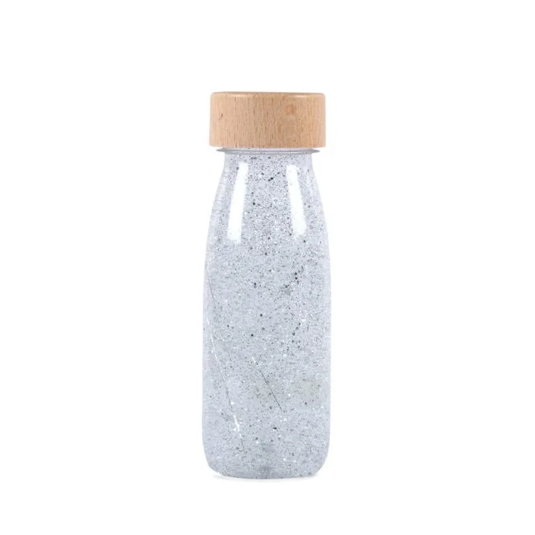 butelka sensoryczna Petit Boum FLOAT srebrna