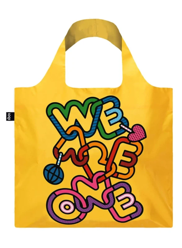 Torba ekologiczna z recyklingu LOQI – model We Are One