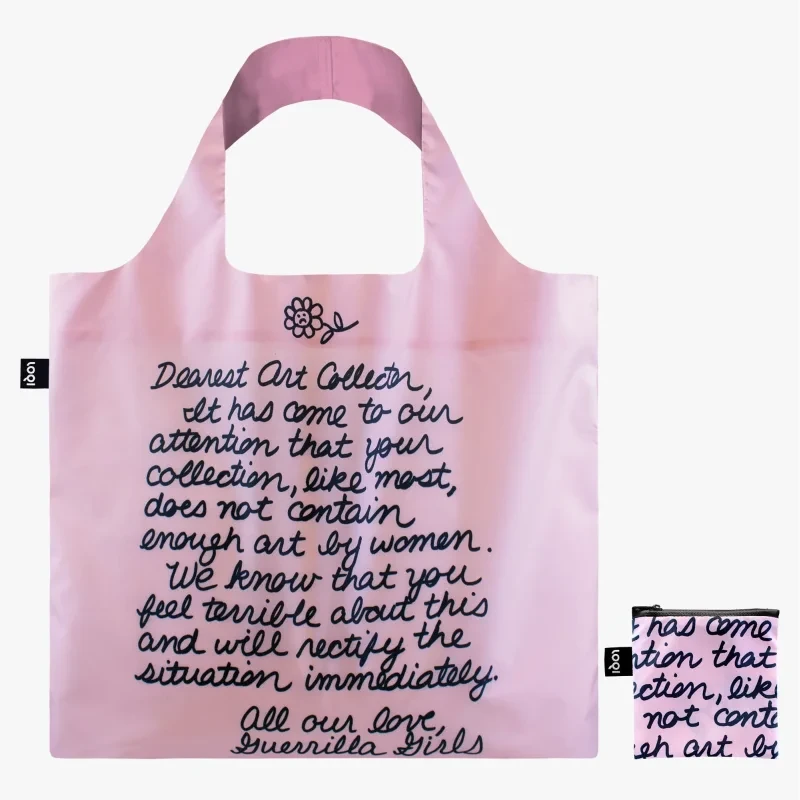 Eko torba LOQI Guerrilla Girls Dearest Art Collector