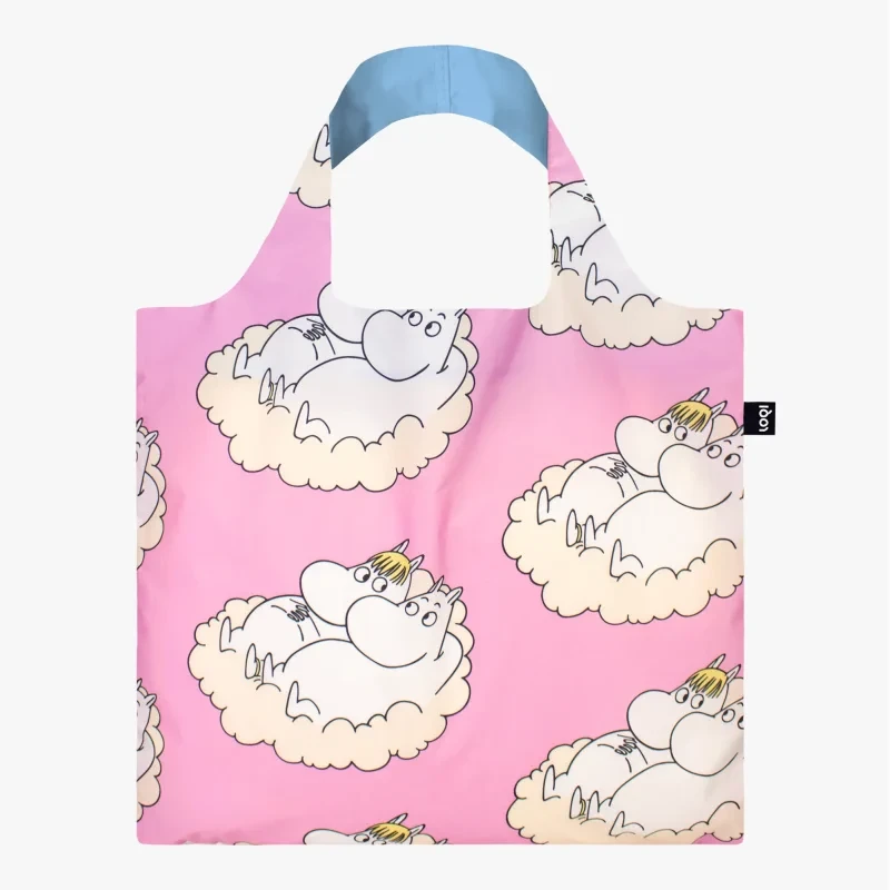 Torba LOQI MOOMIN Cloud – ekologiczna torba z Muminkami
