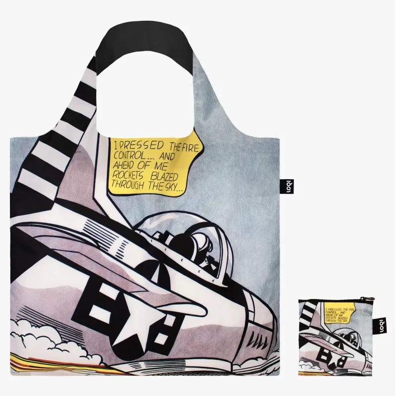 torba LOQI z nadrukiem pop-art Whaam