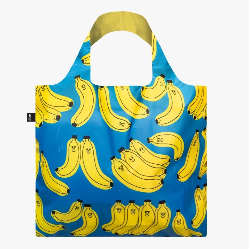 ekologiczna torba podręczna z bananami
