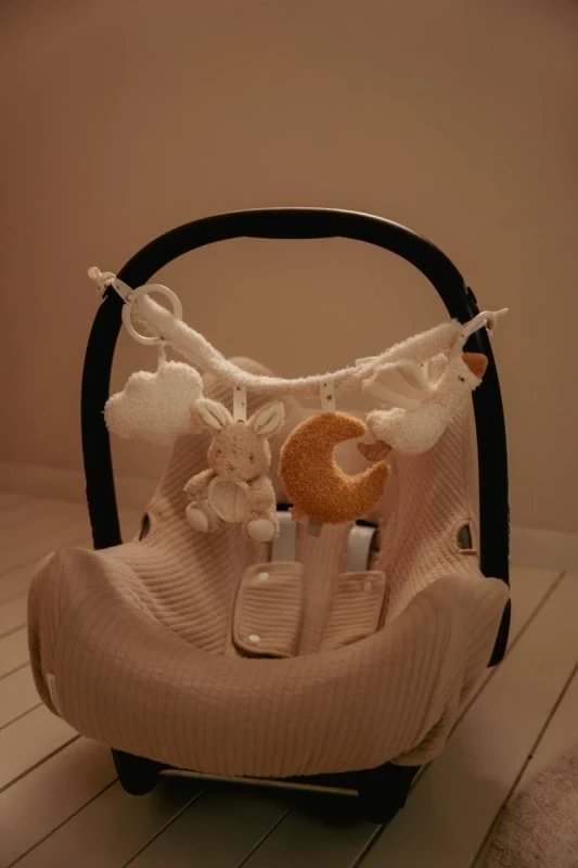 Zawieszka interaktywna do wózka Newborn Naturals 0 m+ Little Dutch
