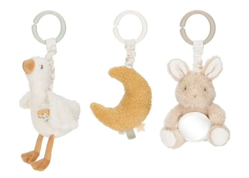 Zestaw 3 zawieszek Little Dutch Newborn Naturals