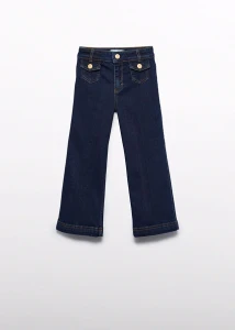 Spodnie denim dla dziewczynki Granatowe Abel & Lula 15-05722-005