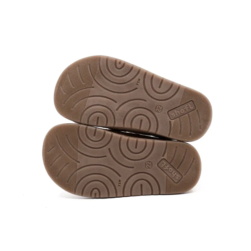wnętrze buta barefoot Mrugała BABY – wkładka z juchtu