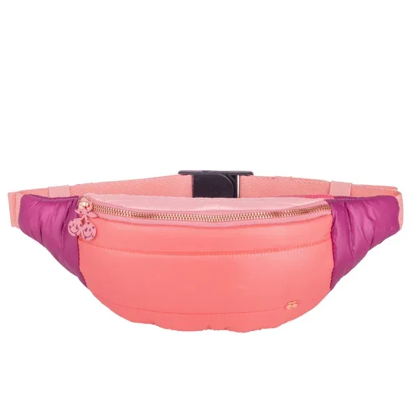 Nerka FANNY PACK BANANE Puffer Pink Jeune Premier – widok z przodu