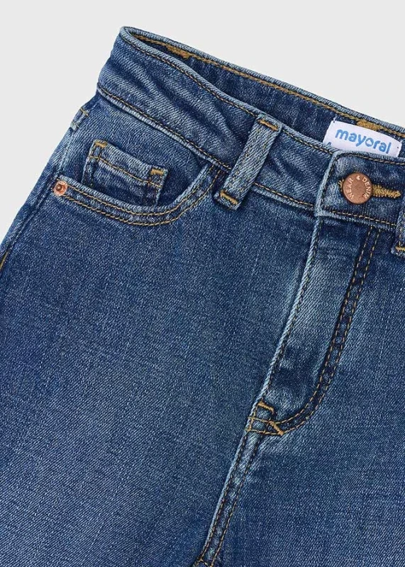 Spodnie jeansowe basic dziecięce Mayoral 15-00579-052 – tył