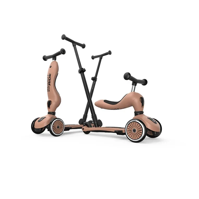 Pojazd 2w1 dla dzieci – jeździk i hulajnoga Scoot & Ride Highwaykick 1 Push and Go