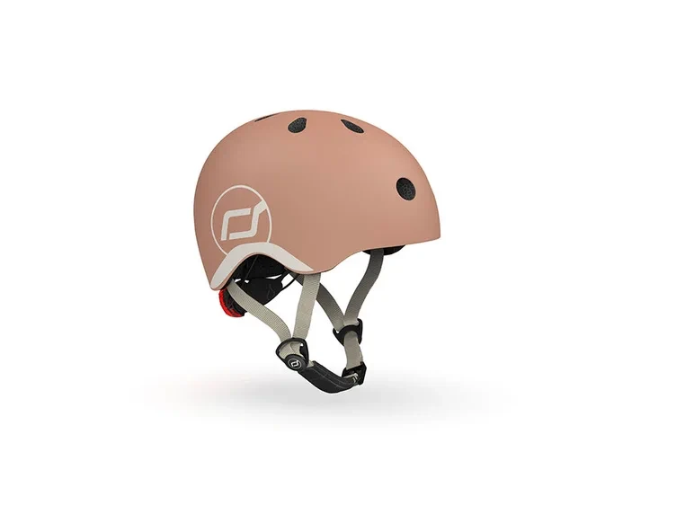 Kask dziecięcy 1-5 lat z lampką LED i magnetycznym zapięciem
