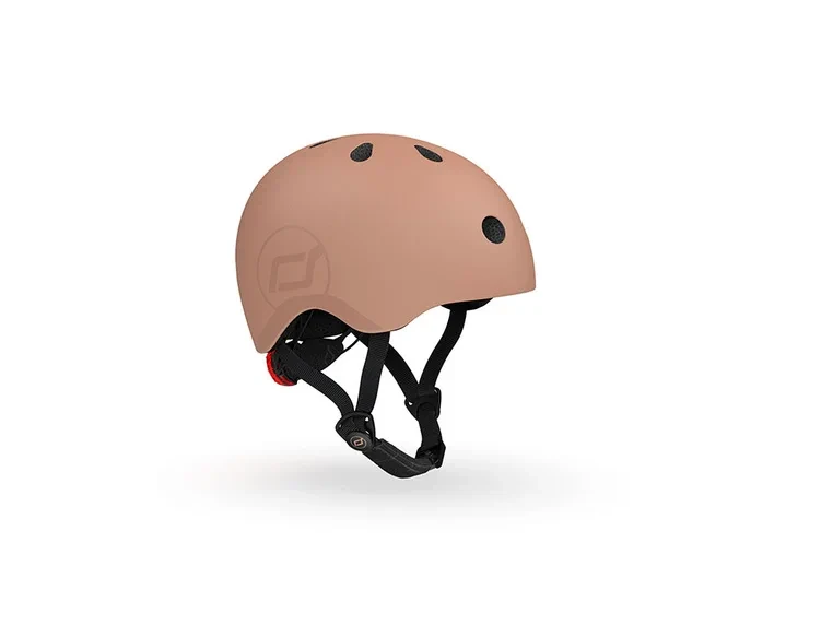 Bezpieczny kask dziecięcy 51-55 cm z LED i regulacją
