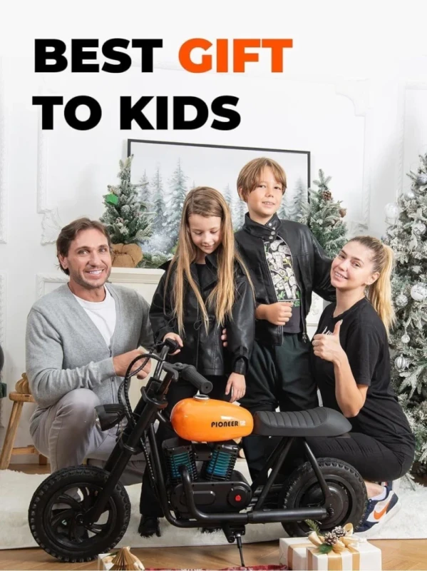 Hyper Gogo Pioneer 12 Plus – elektryczny motocykl dziecięcy 16 km/h