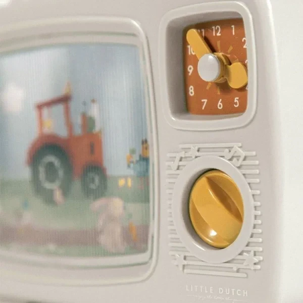 Musical TV Little Farm Little Dutch telewizorek dla malucha 12 miesięcy