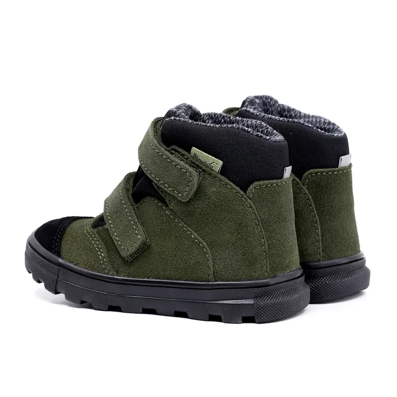 Buty dziecięce Mrugała NEO oliwka na jesień i zimę