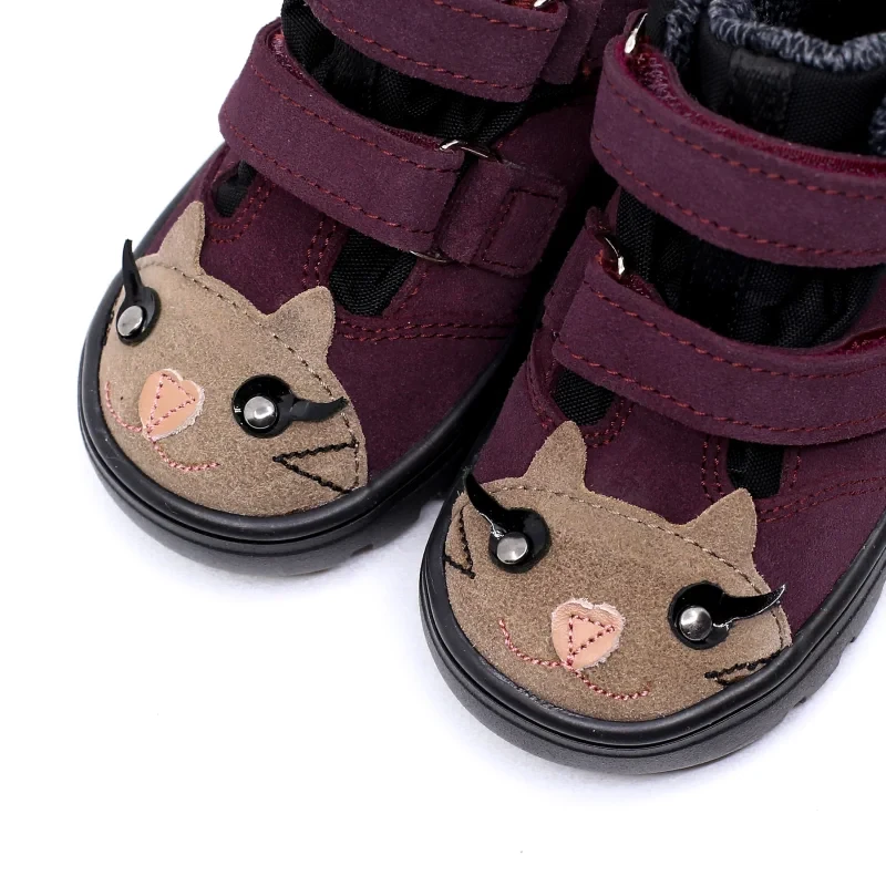Buty dziecięce Mrugała ANDY kitty plum na jesień i zimę