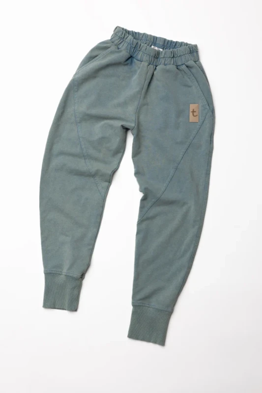 Sprane niebieskie spodnie dziecięce CLASSIC Ice Blue TUSS – bawełniane