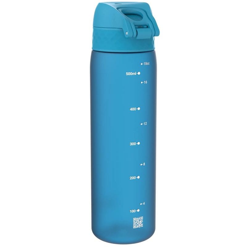 Bidon ION8 niebieski 500 ml – higieniczny ustnik z blokadą