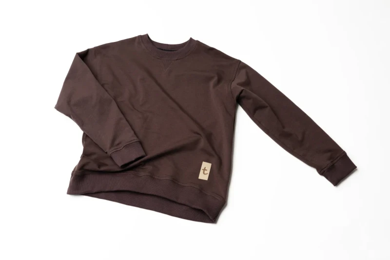bluza OVER Choco TUSS czekoladowa dziecięca