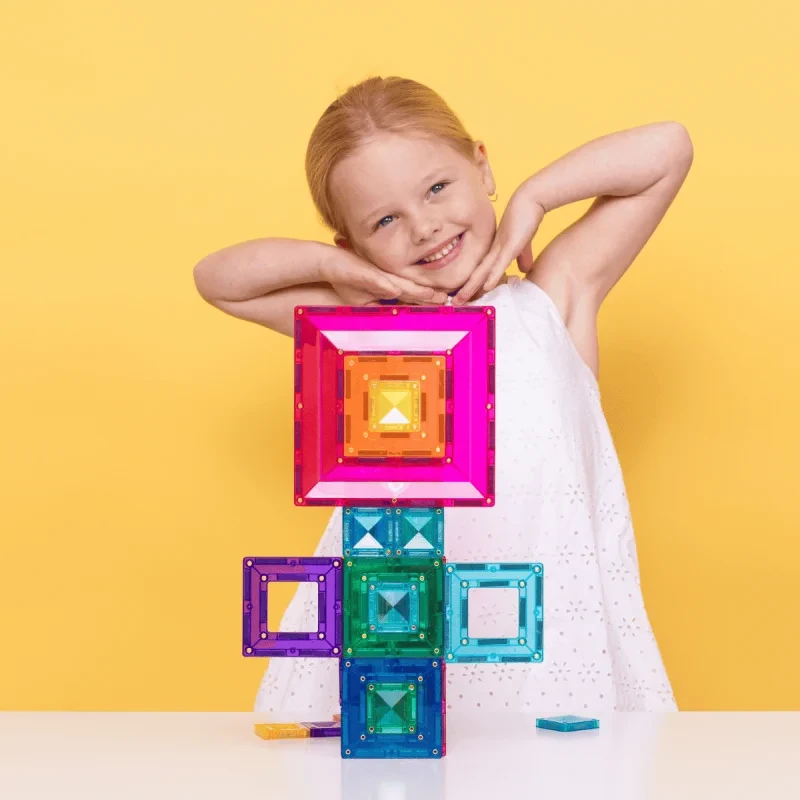 Zabawka edukacyjna STEAM – klocki magnetyczne CONNETIX 48 elementów