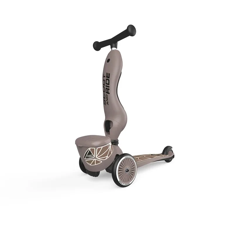 4897033966054-96605-SCOOTANDRIDE-Highwaykick-1-Lifestyle-2w1-Jezdzik-i-hulajnoga-z-zamykanym-schowkiem-1-5-lat-Brown-Lines-(5).webp
