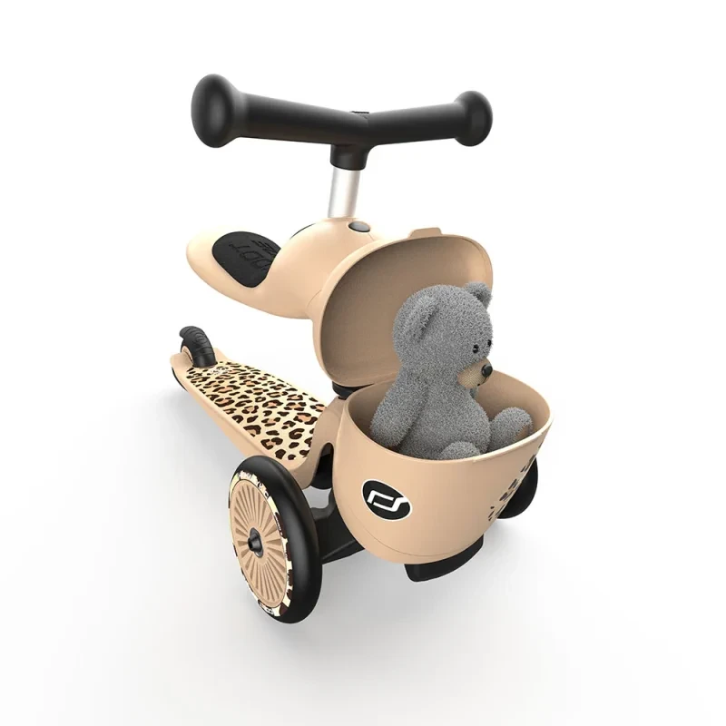 4897033966078-96607-SCOOTANDRIDE-Highwaykick-1-Lifestyle-2w1-Jezdzik-i-hulajnoga-z-zamykanym-schowkiem-1-5-lat-Leopard-(9).webp