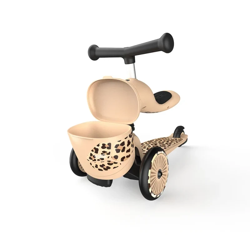 4897033966078-96607-SCOOTANDRIDE-Highwaykick-1-Lifestyle-2w1-Jezdzik-i-hulajnoga-z-zamykanym-schowkiem-1-5-lat-Leopard-(13).webp