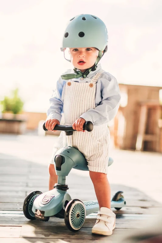 Hulajnoga z siedziskiem Scoot & Ride dla dzieci 1-5 lat Steel