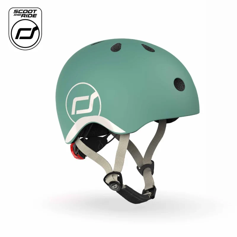 Kask dziecięcy XXS-S Scoot & Ride Forest – widok z przodu