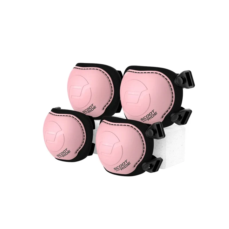 Ochraniacze Scoot & Ride dla aktywnych dzieci – kolor Rose