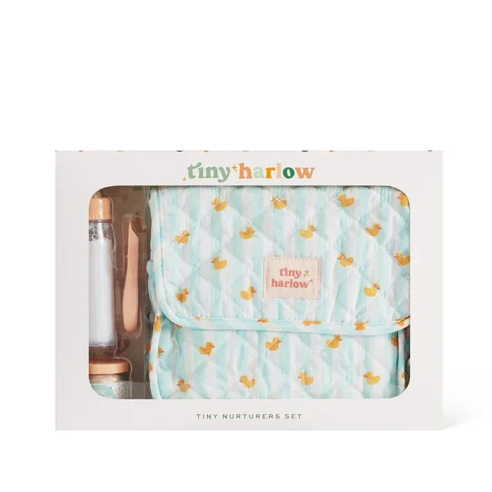 Tiny Harlow zestaw Tiny Nurturers torba, butelka, słoiczek