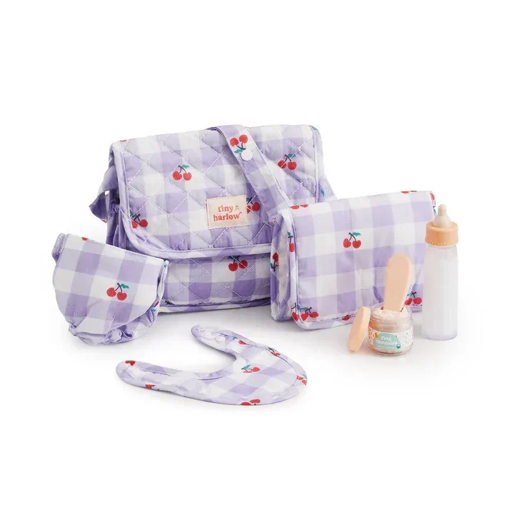 Torba z akcesoriami dla lalek Lilac Cherry 3 lata+ Tiny Harlow