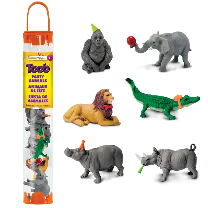 Zestaw figurek w tubie Safari Ltd. Imprezowe Zwierzęta