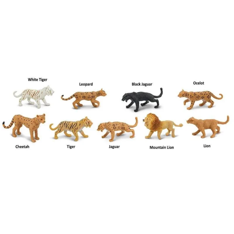 Figurki jaguara i czarnego jaguara – Safari Ltd.