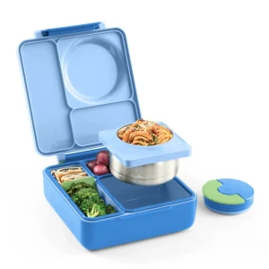 OmieBox Lunch box z termosem SEA BLUE błękitny OMIE