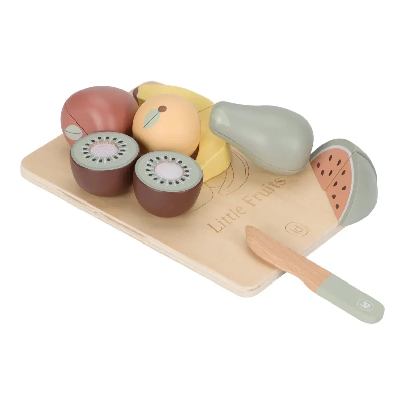 Drewniana deska do krojenia z owocami Little Dutch LD2504
