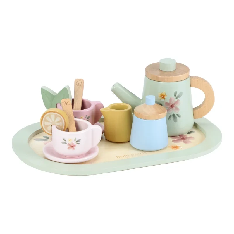 Drewniane zabawki edukacyjne Little Dutch FSC