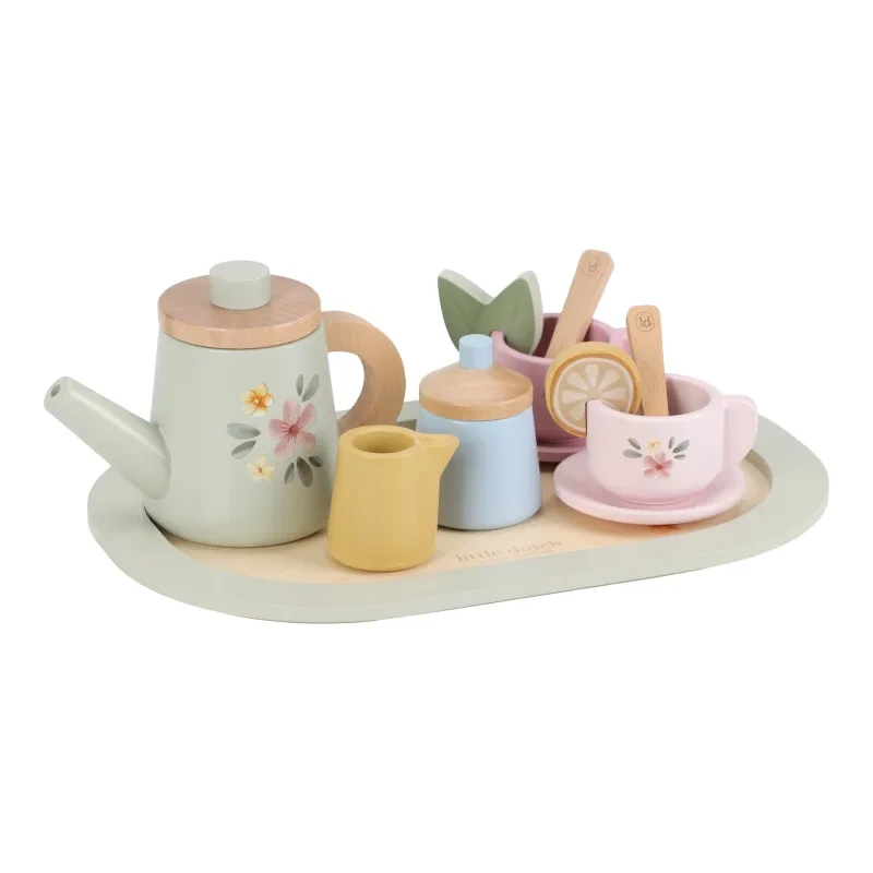 Drewniane zabawki edukacyjne Little Dutch FSC