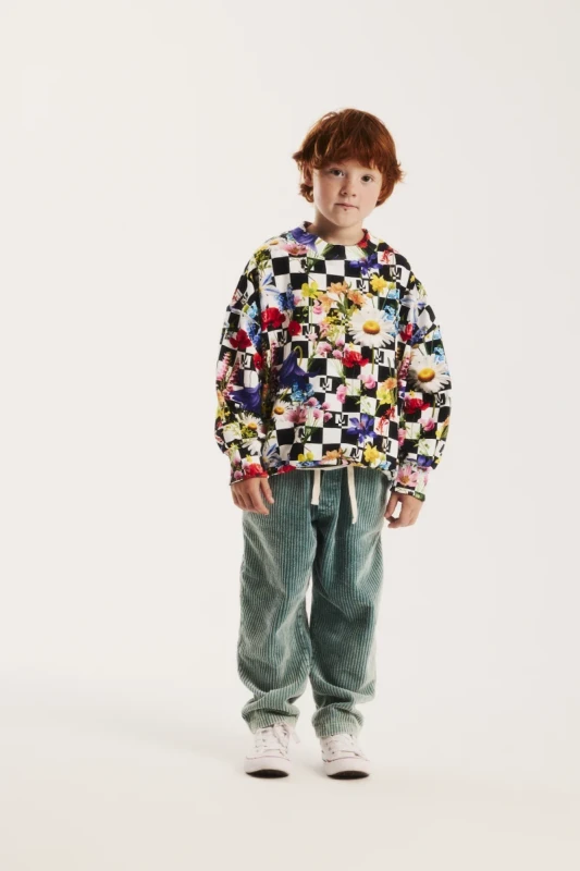 Bluza dla dzieci Minikid FLOWERLAND SWEATSHIRT w kolorowym designie