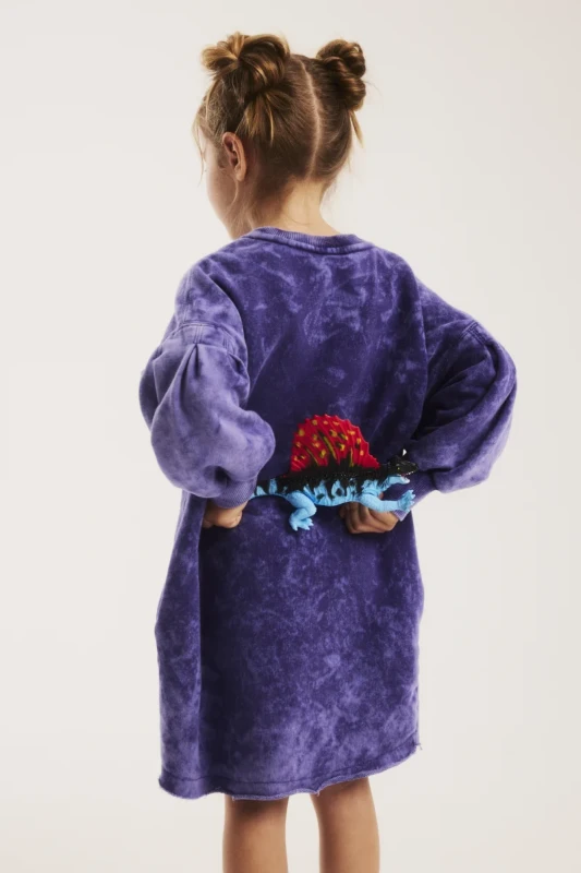Sukienka dziecięca ACID PURPLE BALLOON DRESS Minikid